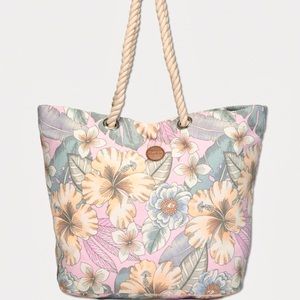 Skechers Pastel Floral Print Tote Bag